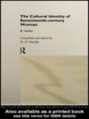 cover image of The Cultural Identity of Seventeenth-Century Woman